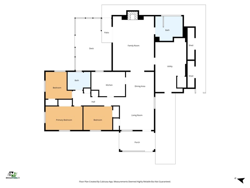 Floor plan 1 of 1328 14th Ave N, Jacksonville Beach, FL 32250