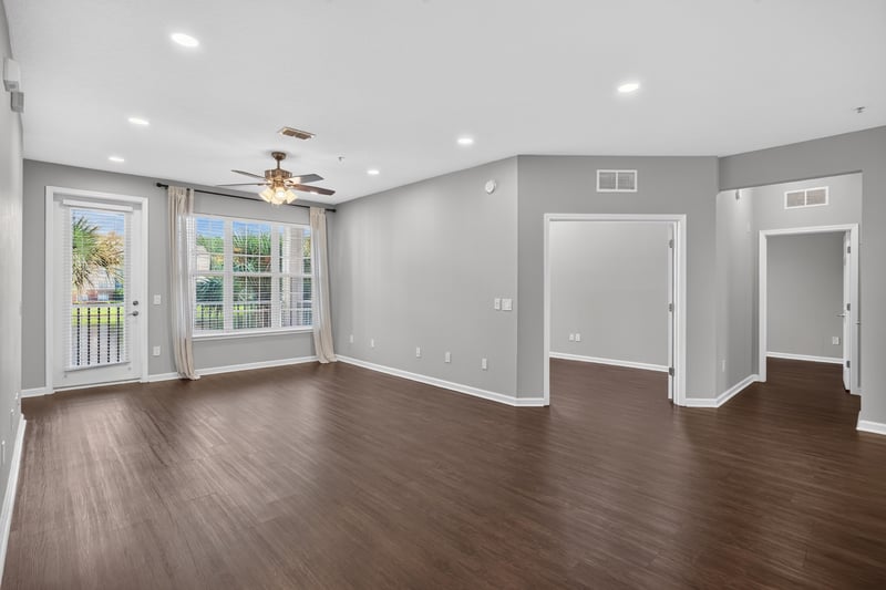 Living room with hallway view at 11251 Campfield Dr unit 4209, Jacksonville, FL 32256