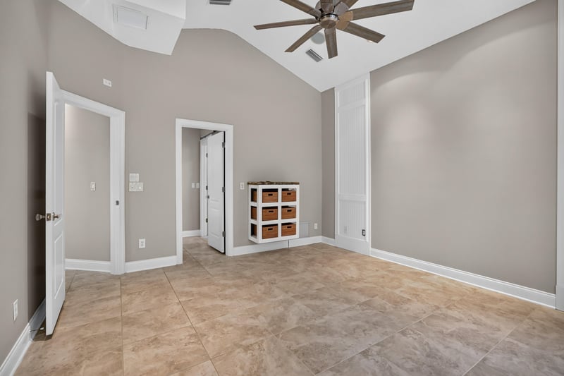 Empty room with closet at 117 Island Cottage Way, St. Augustine, FL 32080