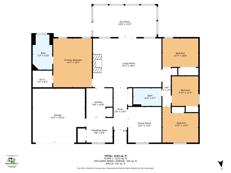 Floor plan 1 of 12432 Cool Breeze Way S, Jacksonville, FL 32258