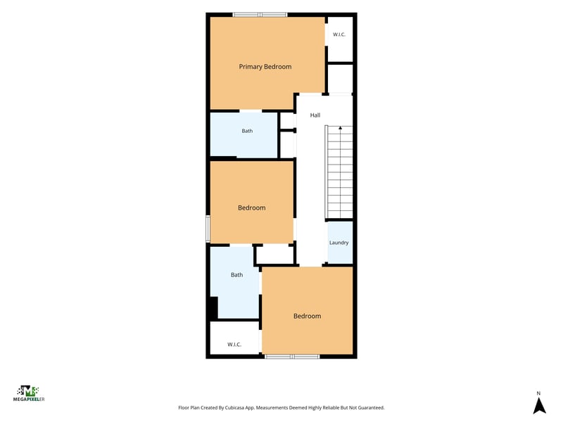 Floor plan 4 drawn by Megapixeler, Zenith Cir, Jacksonville