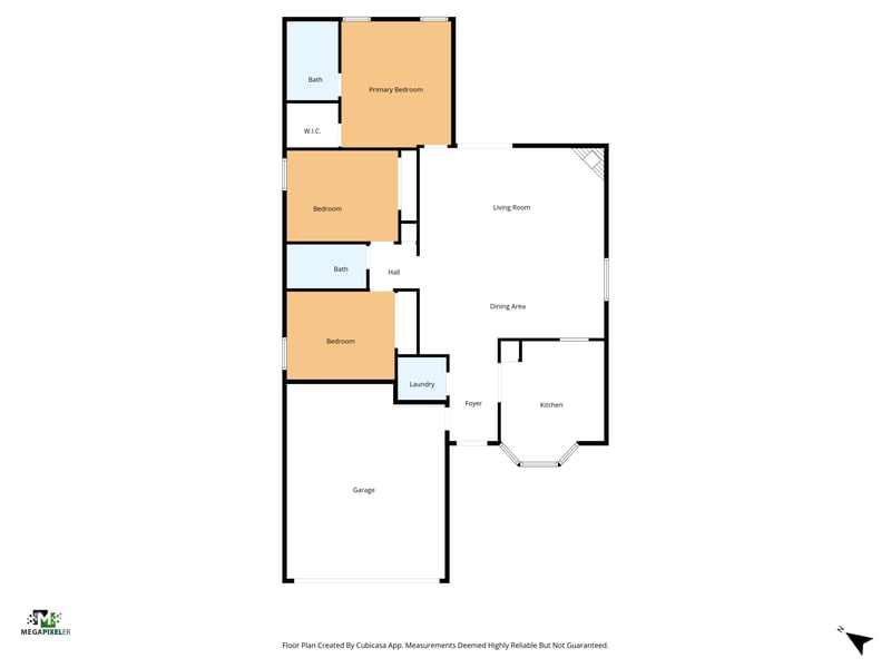 Floor plan 1 of 11170 Wandering Oaks Dr, Jacksonville, FL 32257