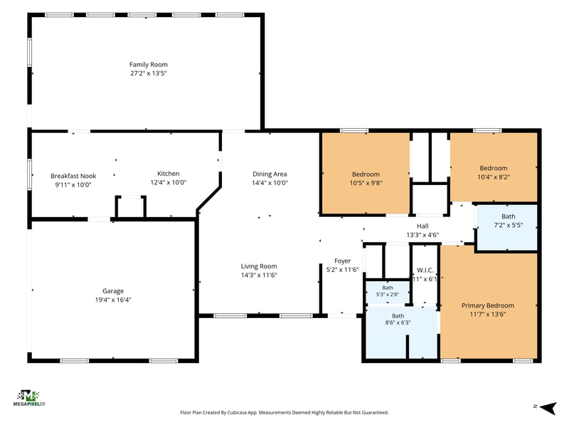 Floorplan at 95081 Wildwood Cir, Fernandina Beach, FL 32034