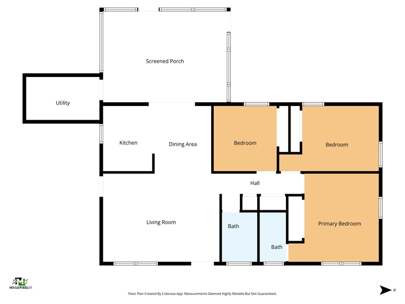 Floorplan at 2114 Hugh Edwards Dr, Jacksonville, FL 32210