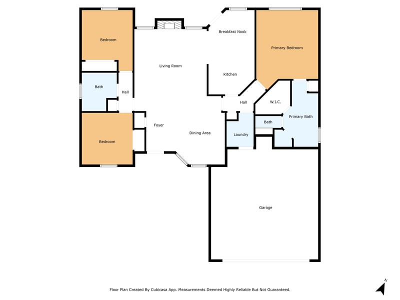 Floorplan at 1452 Water Pipit Ln, Orange Park, FL 32003