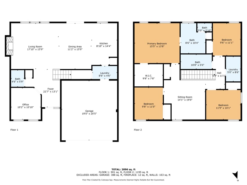 Floor plan 5 of 12336 Clapboard Blf Trl, Jacksonville, FL 32226