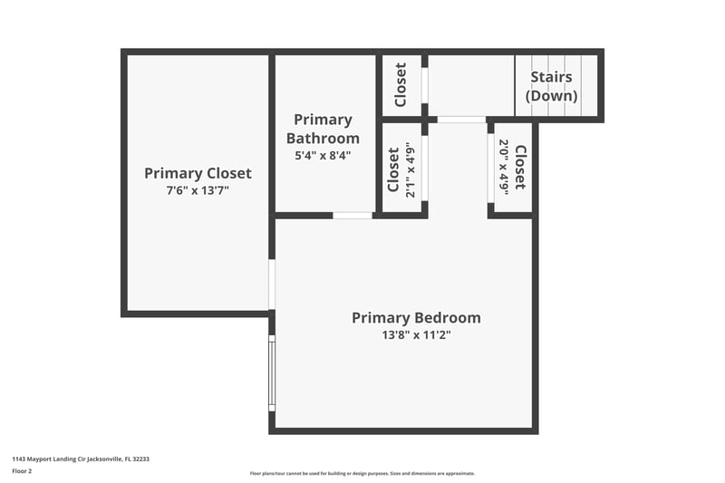 Floor plan 3 of 1143 Mayport Landing Cir unit 1, Jacksonville, FL 32233