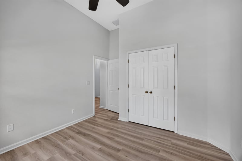 Closet with double doors at 3101 E Banister Rd, St. Augustine, FL 32092
