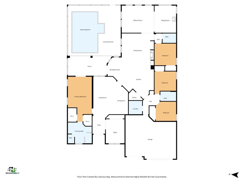 Floor plan 1 of 1104 Westfield Way, St. Augustine, FL 32095
