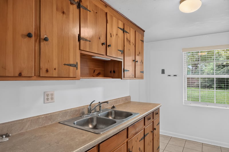 Kitchen counter and cabinetry at 5812 Tampico Rd, Jacksonville, FL 32244