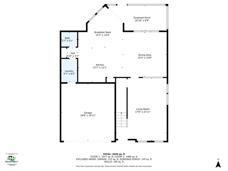 Floor plan 1 of 12237 Woodview Dr, Jacksonville, FL 32246