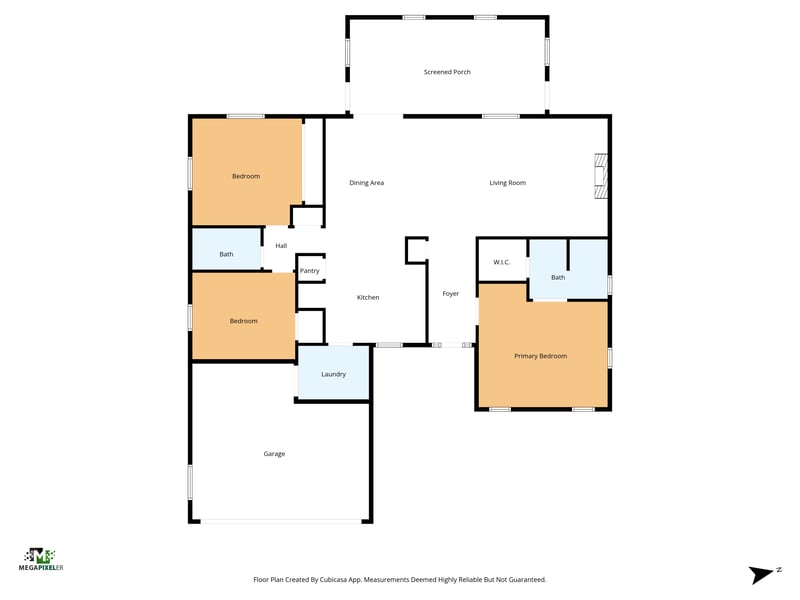 Floor plan 1 of 20 Bleau Ct, Palm Coast, FL 32137