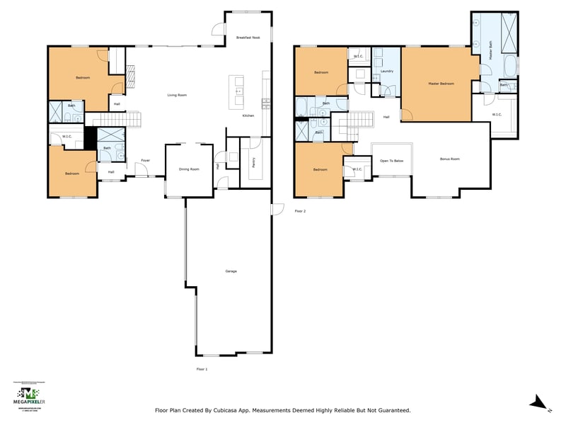 Floorplan at 86 Sunset Ridge Ct, St. Johns, FL 32259