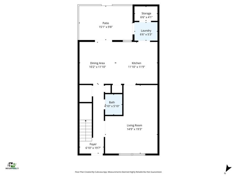 Floor plan 4 of 4822 Windrush Ln, Jacksonville, FL 32217