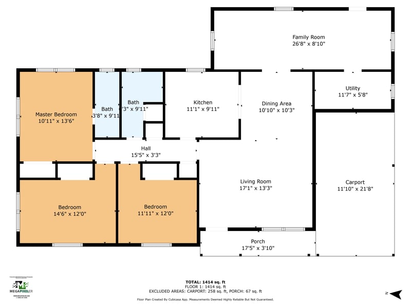 Floor plan 2 of 2751 Lansdowne Dr, Jacksonville, FL 32211