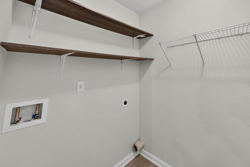 Closet with wire shelving at 6830 Hanford St, Jacksonville, FL 32219