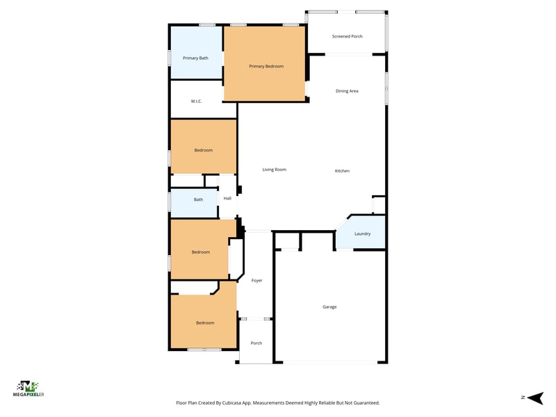 Floor plan 1 of 11567 Sycamore Cv Ln, Jacksonville, FL 32218