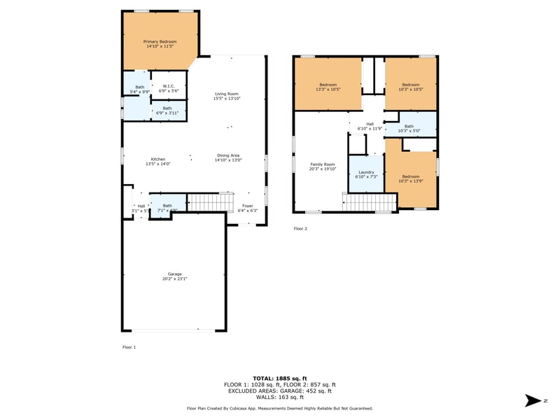 Floorplan at 168 Torres Trce, St. Augustine, FL 32095