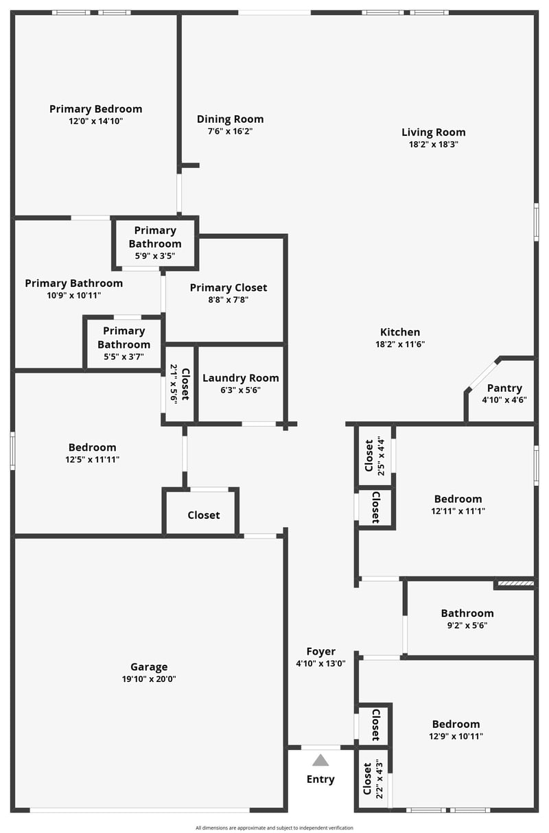 Floor plan 1 of 6853 Sandle Dr, Jacksonville, FL 32219