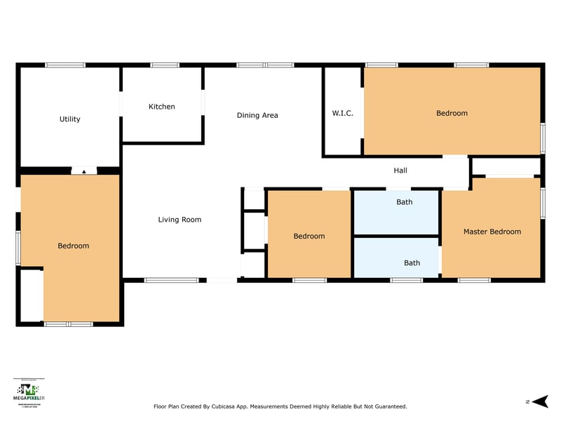 Floor plan 1 of 4043 Marland St, Jacksonville, FL 32209