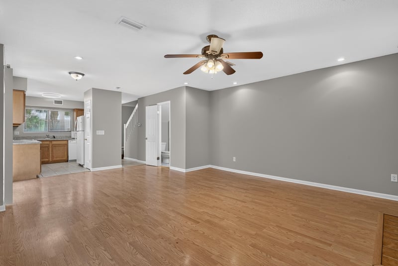 Living Room & Dining Room at 340 S 14th Ave E APT A, Jacksonville Beach, FL 32250, Jacksonville Beach, FL 32250