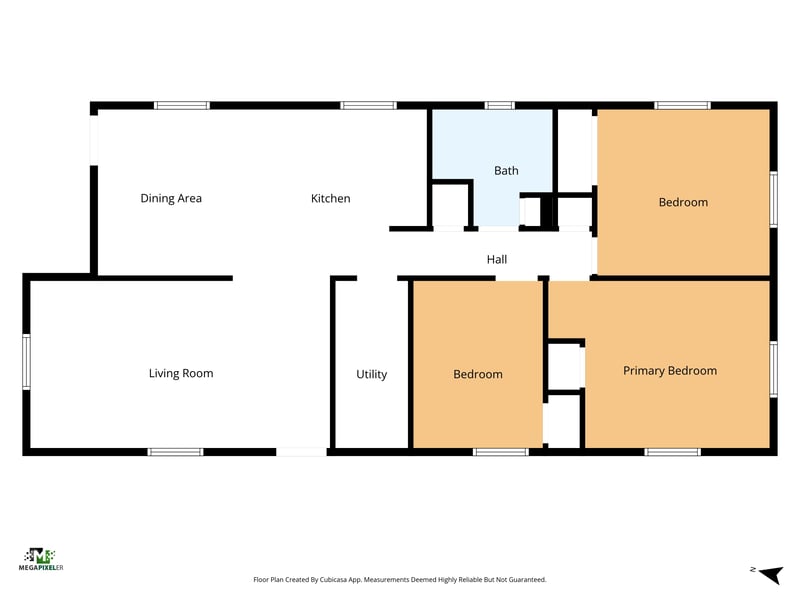 Floor plan 1 of 2028 Hartridge St, Jacksonville, FL 32209
