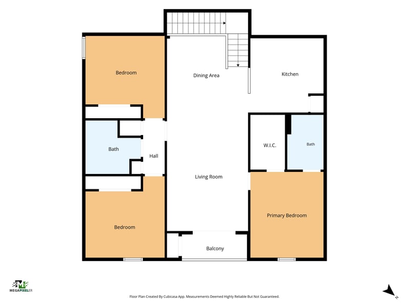 Floor plan 1 drawn by Megapixeler, Deer Lodge Cir, Jacksonville