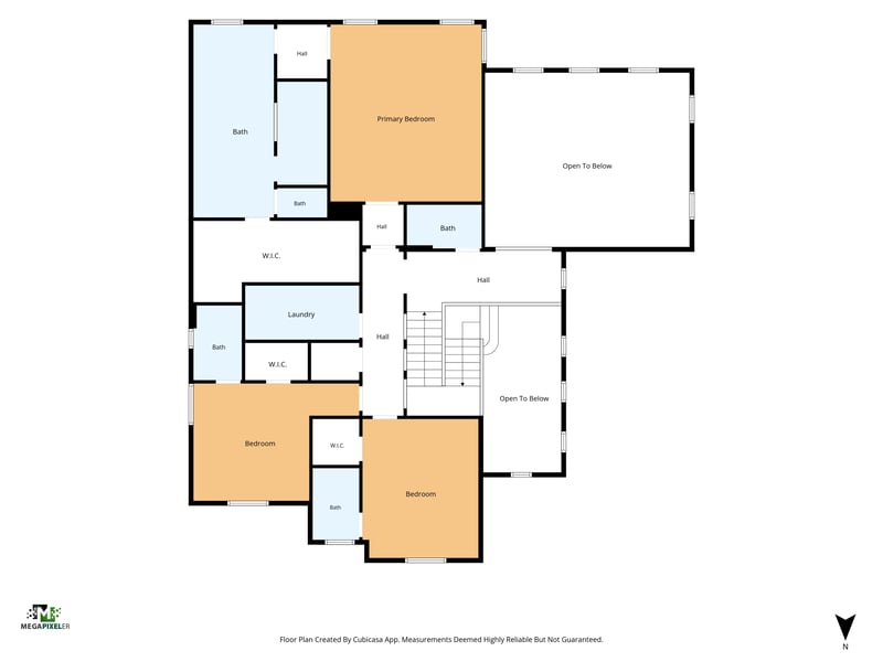 Floor plan 2 drawn by Megapixeler, Azura Point, St. Johns