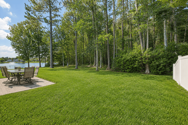 ChatGPT Backyard Pond View at 494 Brockham Dr, Jacksonville, FL 32221