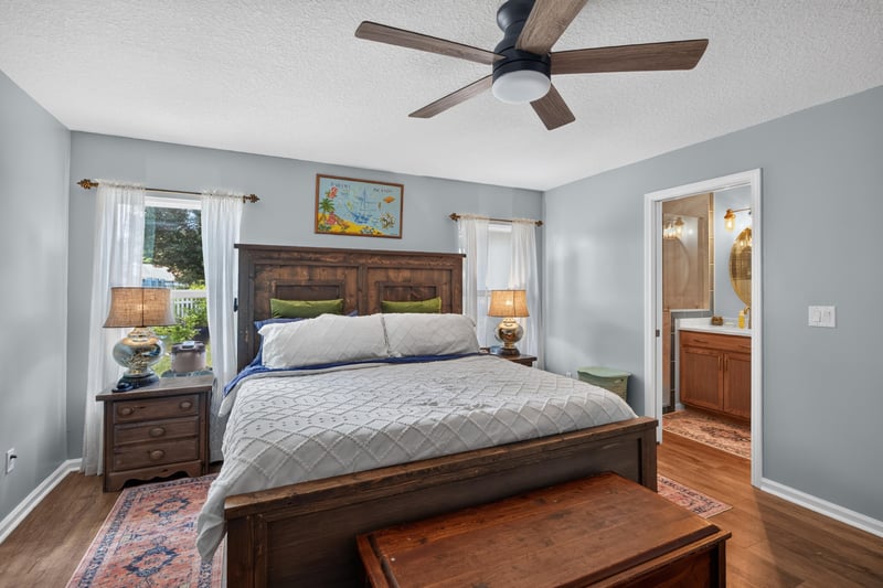 Bedroom with natural light at 1589 Backwater Drive, Middleburg, FL 32068