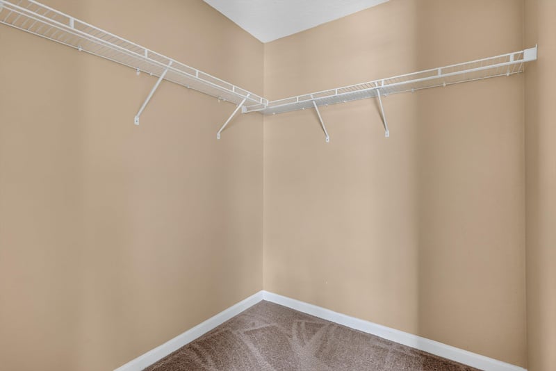 Closet with wire shelving at 12359 Mangrove Forest Ct, Jacksonville, FL 32218
