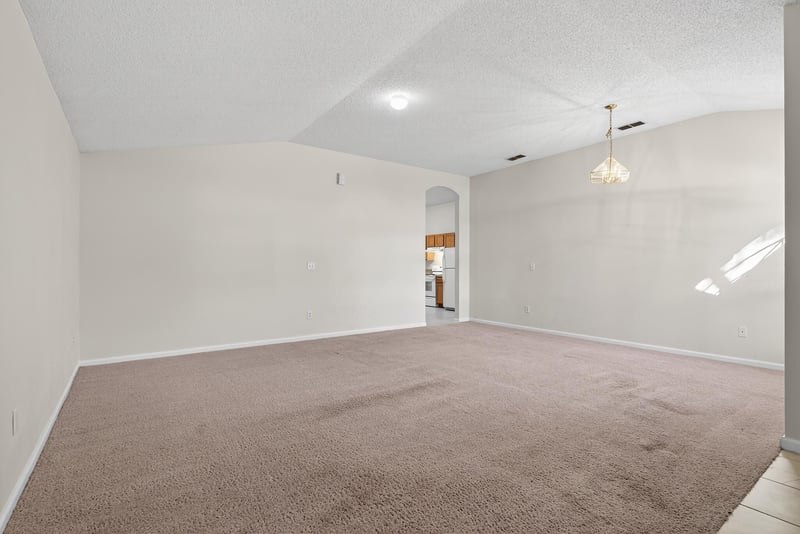 View from Entrance Door at 8342 Staplehurst Dr W, Jacksonville, FL 32244