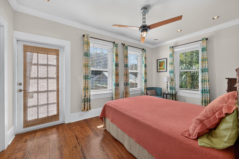 Kitchen view with microwave and tile floor at 1555 Belmonte Ave, Jacksonville, FL 32207