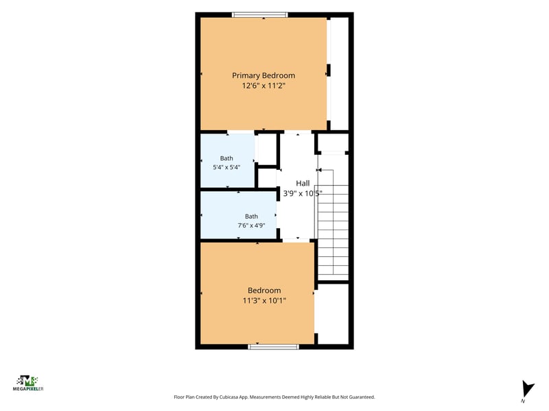 Floor plan 3 drawn by Megapixeler, Crown Point Rd, Jacksonville