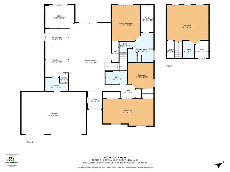 Floor plan 5 of 244 Palazzo Cir, St. Augustine, FL 32092