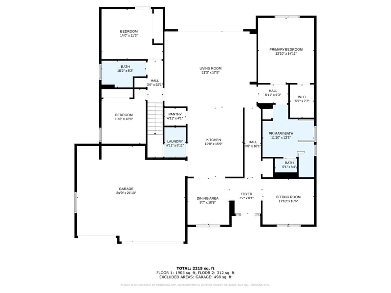 Floor plan 1 of 32072 Primrose Parke Way, Fernandina Beach, FL 32034