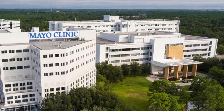 Mayo Clinic campus building in Jacksonville