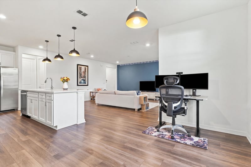 Kitchen and home office nook, photographed by Megapixeler on Torres Trace, St. Augustine