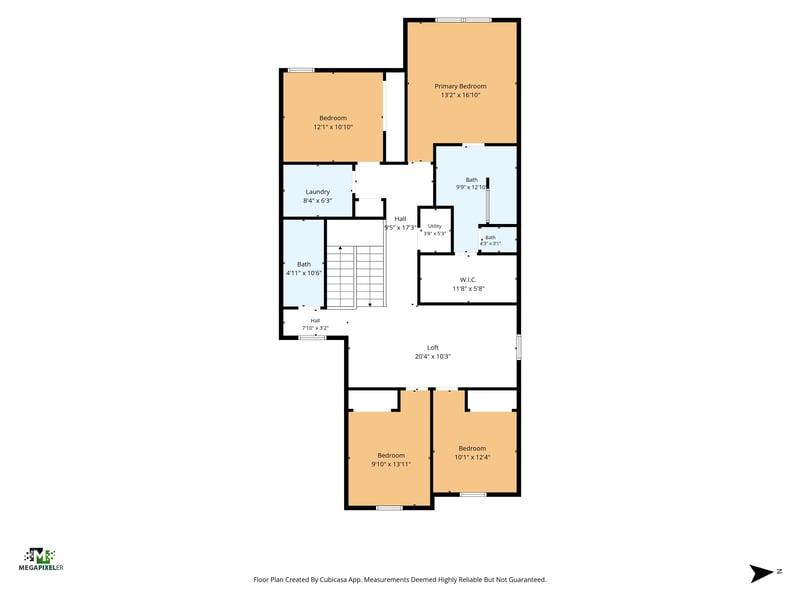 Floor plan 4 drawn by Megapixeler, Torres Trace, St. Augustine