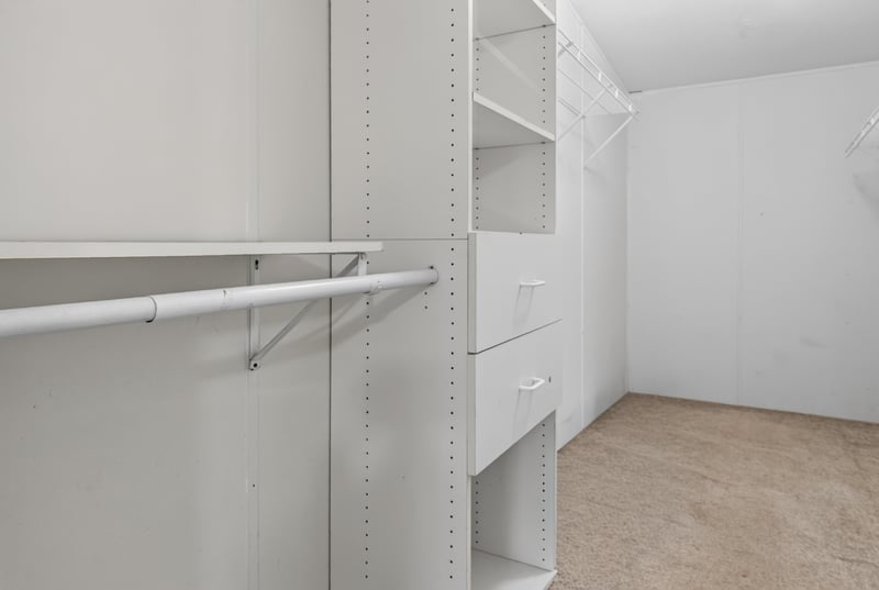 Walk-in closet with shelving at 3215 Robin Ln, Middleburg, FL