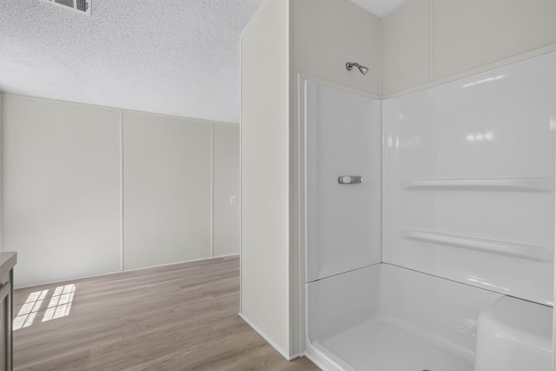 Bathroom shower stall at 7603 Coach Park Dr, Jacksonville, FL 32244