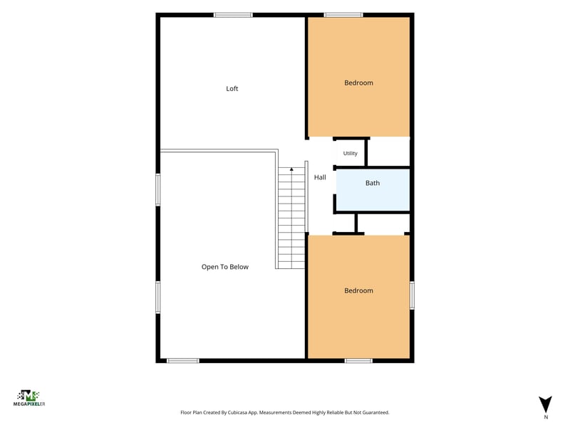 Floor plan 2 of 6614 Gentle Oaks Dr N, Jacksonville, FL 32244