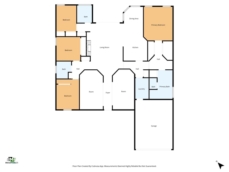 Floor plan 1 of 424 Queen Anne Ct, St. Augustine, FL 32092