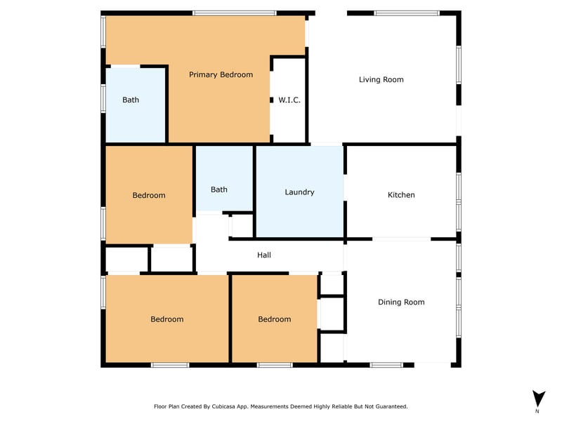 Floorplan at 6952 Goldilocks Ln, Jacksonville, FL 32210