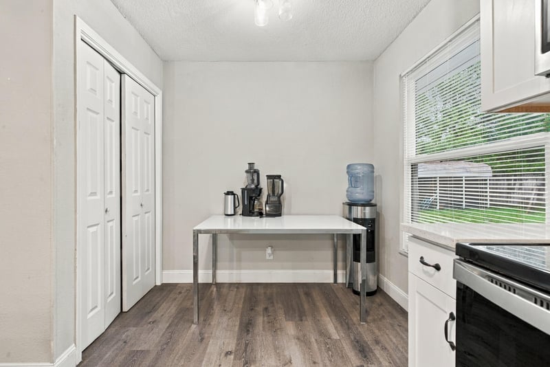 Utility nook with water cooler near closets at 357 Dillon Dr, Orange Park, FL