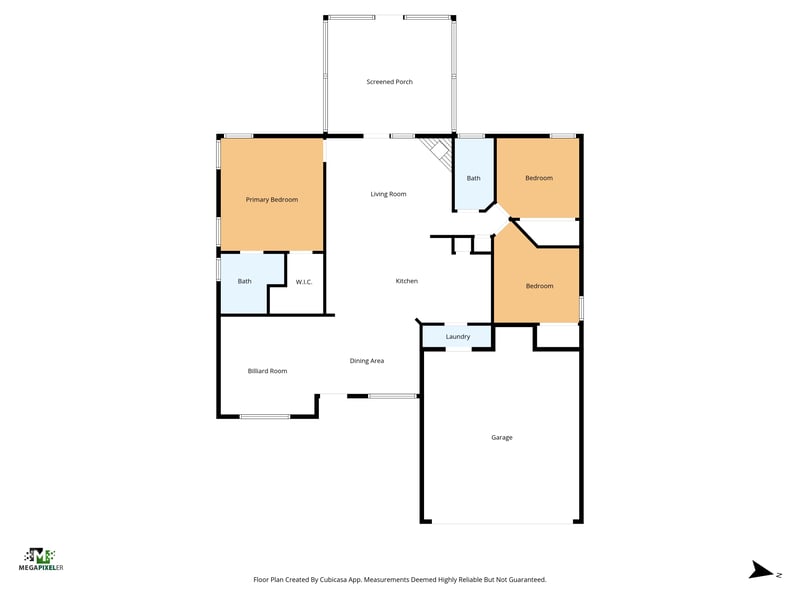 Floor plan 1 of 12951 Everett Ct W, Jacksonville, FL 32225