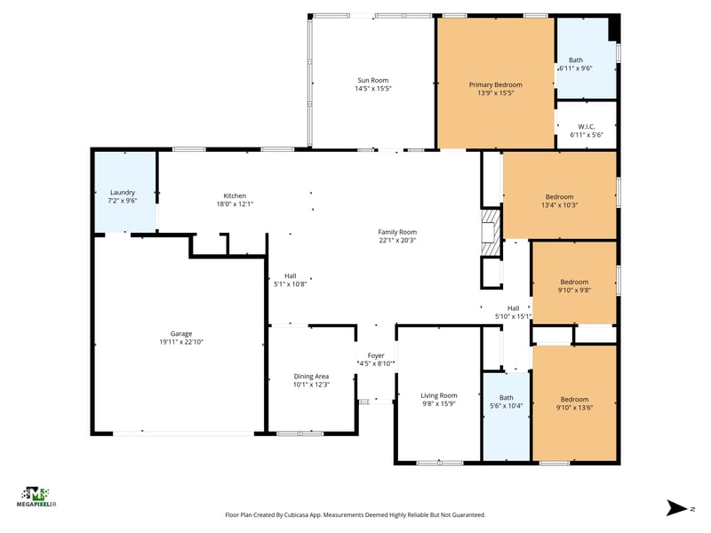 Floorplan at 972 Rexfield Terrace, Jacksonville, FL 32221