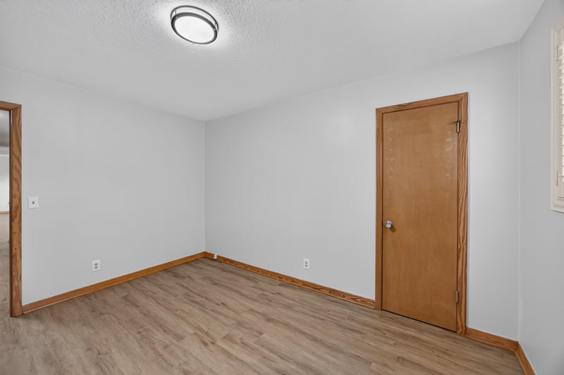 Empty room with closet door at 1834 Memory Ln, Jacksonville, FL