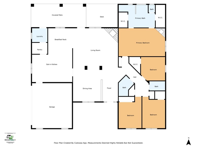 Floor plan 1 of 7349 W Smooth Bore Ave, Glen St. Mary, FL 32040