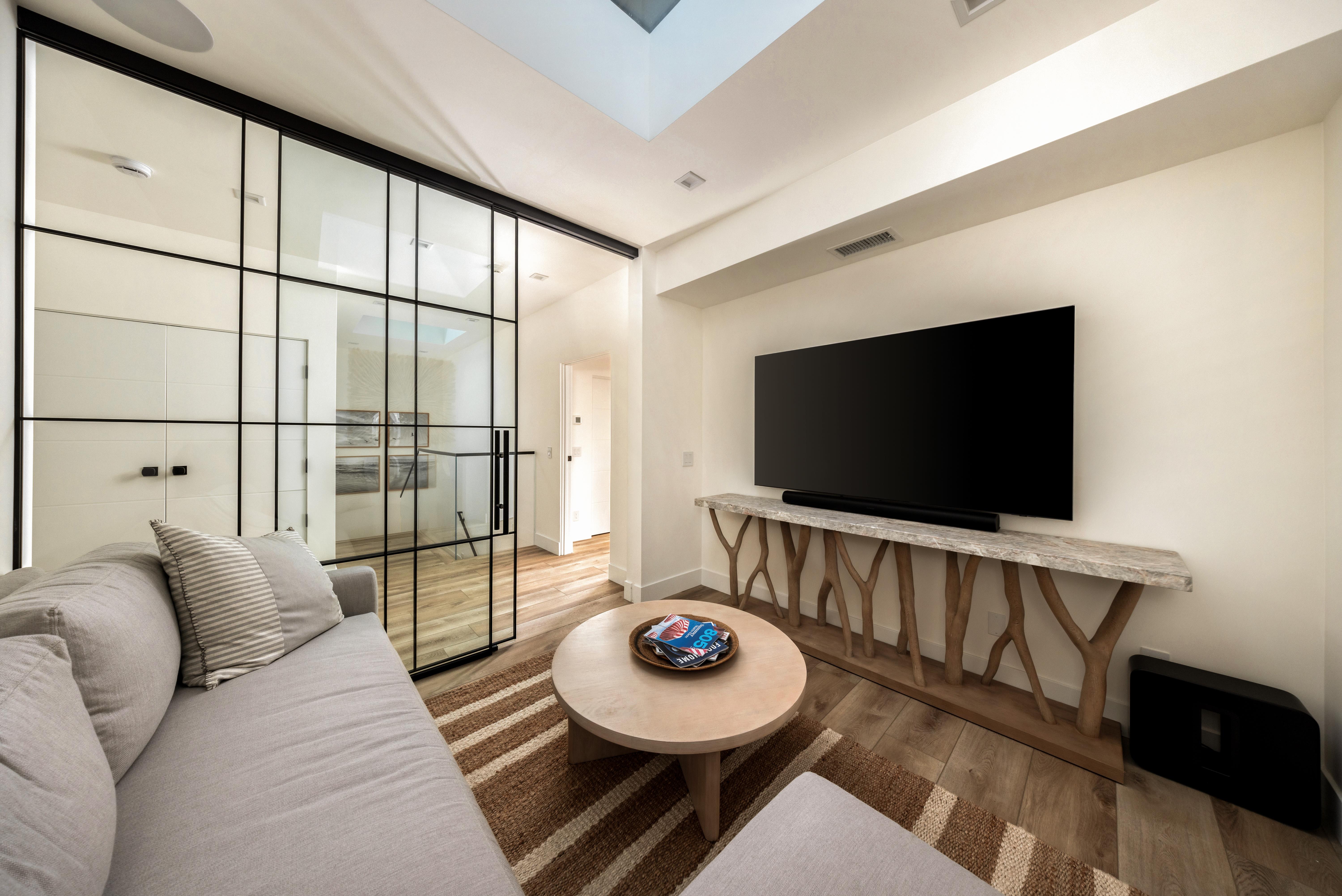 Aerial drone photography above 6726 Breakers Way, Ventura — cinematic Inspire 3 footage traces the Pacific shoreline south toward Carpinteria bluffs, capturing the full coastal context of this exceptional property. Our team captured still photography, aerial drone photography with Inspire 3 Cinema Drone, FPV clips, a cinematic property video with agent narration, a Matterport virtual tour, a Zillow Showcase, a true vertical social media reel, and floor plan scan throughout the early morning.